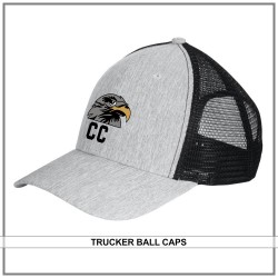 Falcons Cross-Country Embroidered Trucker Ball Cap Falcons Cross-Country Embroidered Trucker Ball Cap