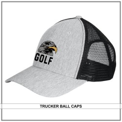 Falcons Golf Embroidered Trucker Ball Cap Falcons Golf Embroidered Trucker Ball Cap