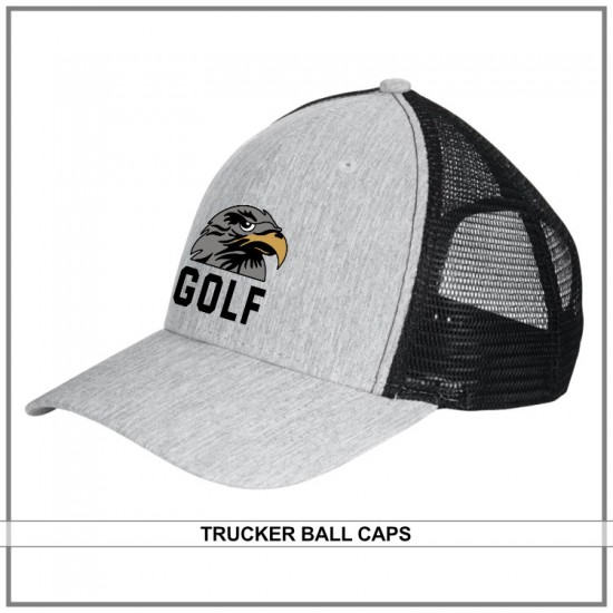 Falcons Golf Embroidered Trucker Ball Cap