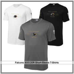 Falcons Soccer Stripes Posi-UV® Pro T-Shirts - 3 Styles Falcons Soccer Stripes Posi-UV® Pro T-Shirts - 3 Styles
