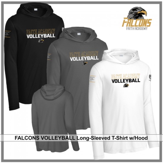 Falcons Volleyball Sport Posi-UV® Pro T-Shirts - 3 Styles