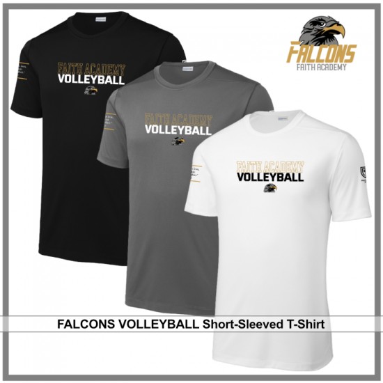 Falcons Volleyball Sport Posi-UV® Pro T-Shirts - 3 Styles