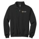 Adult Quarter-Zip Fleece Jacket Pullover with Embroidered Logo